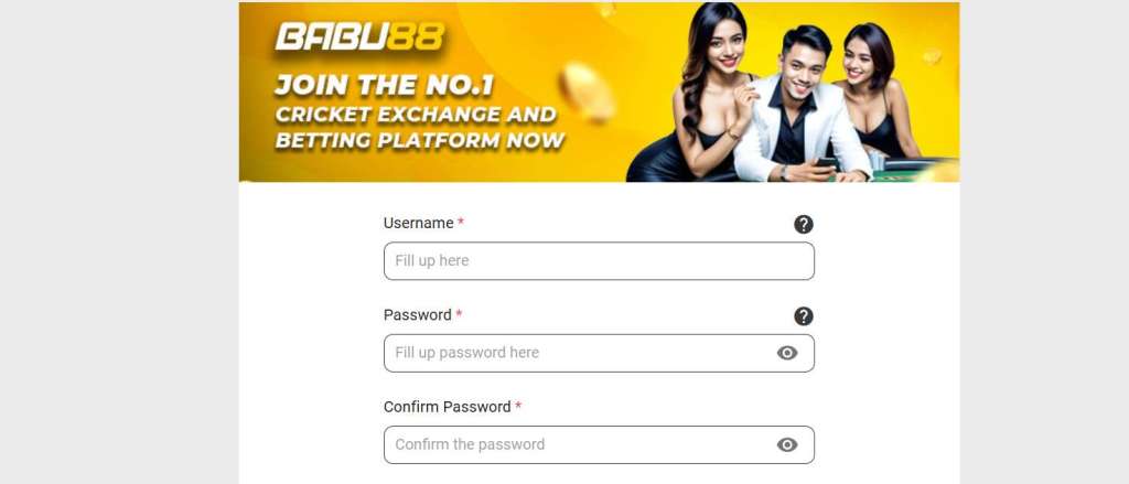 Babu88 login.